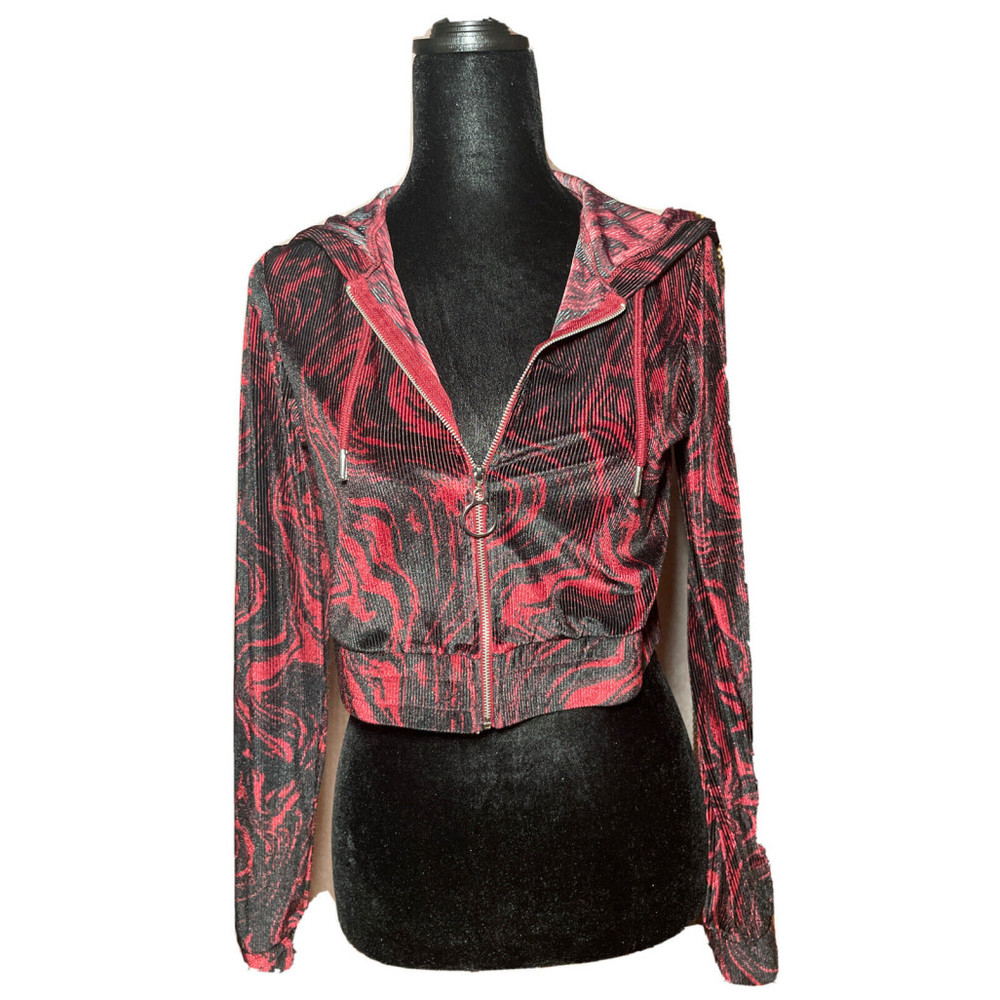 y2k zip up hoodie women